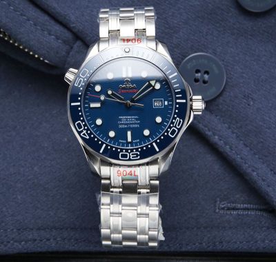 Omega Seamaster 42MM 904L Steel 8800 Movement Luminous Coating Watch